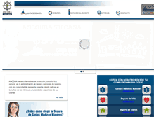 Tablet Screenshot of ancora.com.mx