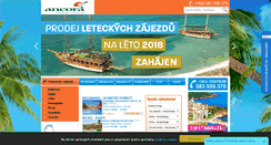 Desktop Screenshot of ancora.cz