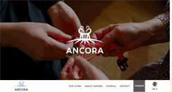 Desktop Screenshot of ancora.org